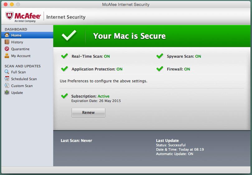 Mcafee Free Download For Mac